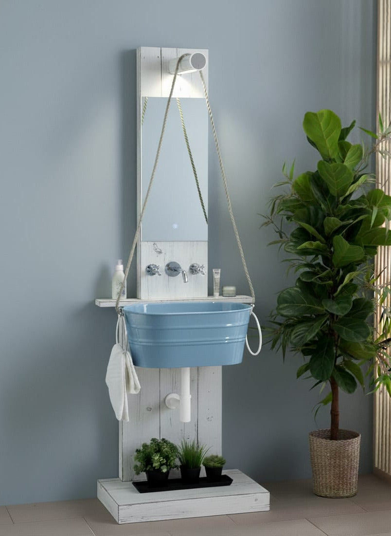 Come abbinare lavabo, mobile e specchio: un bagno di carattere senza sbagliare