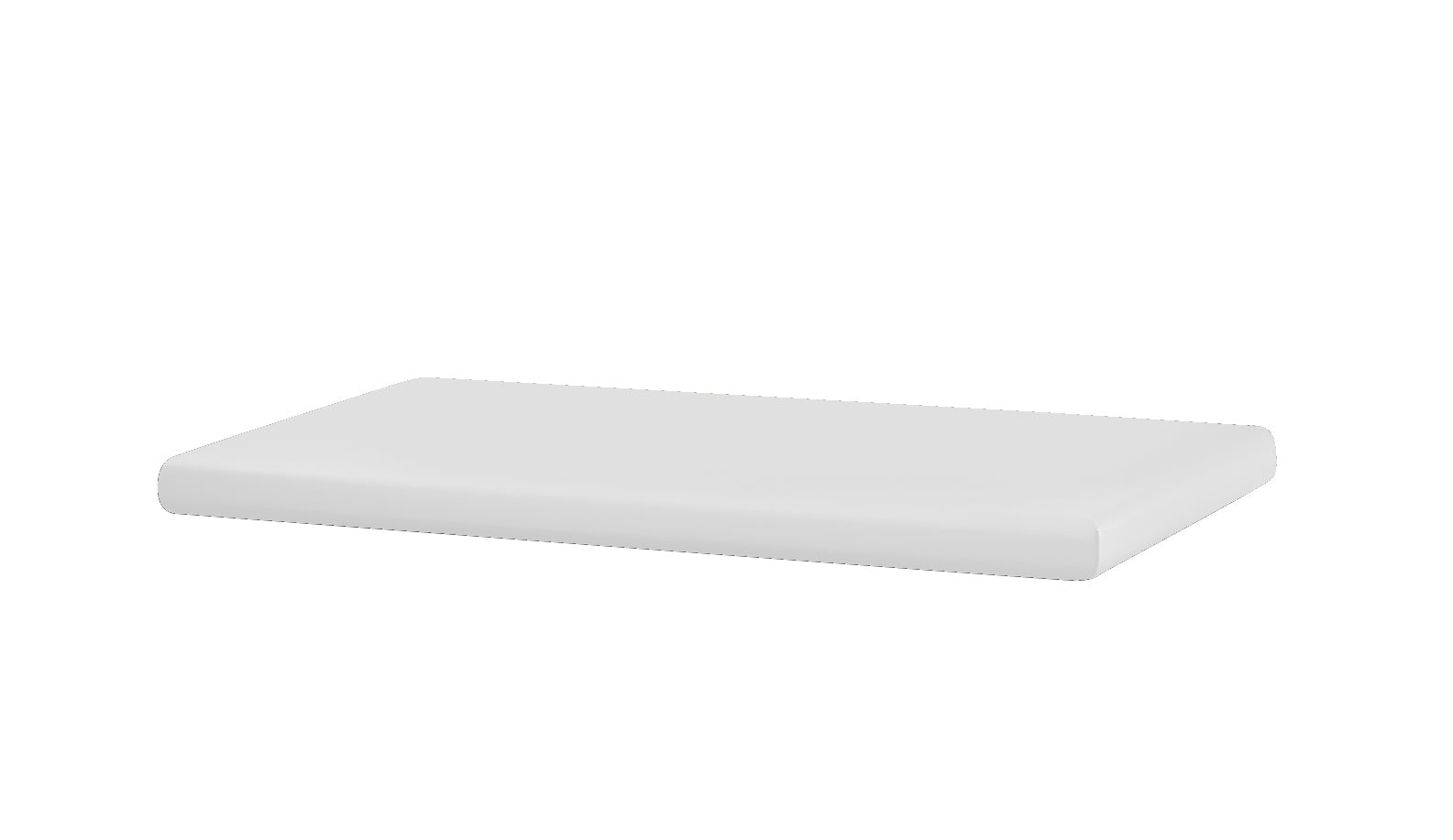 mensola bagno bianco