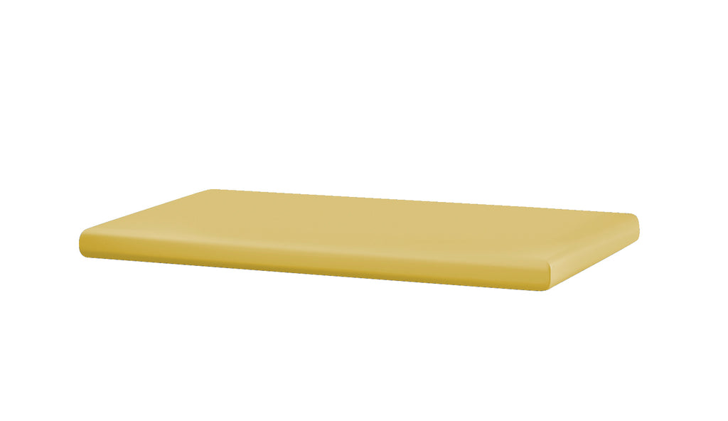 mensola bagno giallo