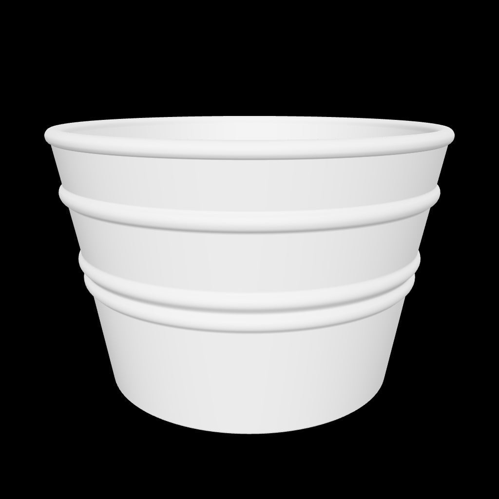 lavabo Bacile senza anelli 3D
