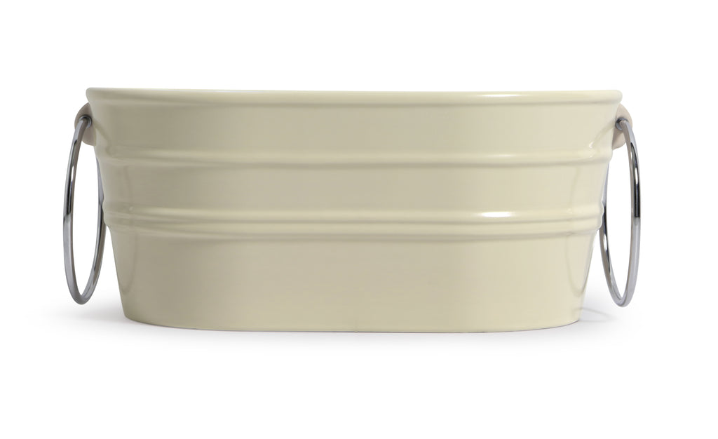 Lavabo Ovale Appoggio/Sospeso cm 60x40 Tinozza