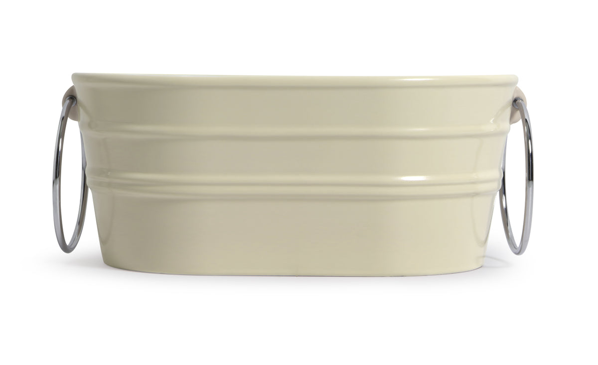 Lavabo Ovale Appoggio/Sospeso cm 60x40 Tinozza
