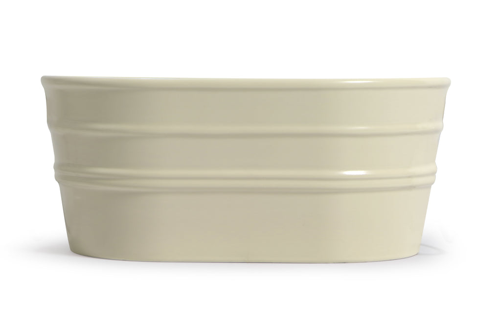 Lavabo Ovale Appoggio/Sospeso cm 60x40 Tinozza