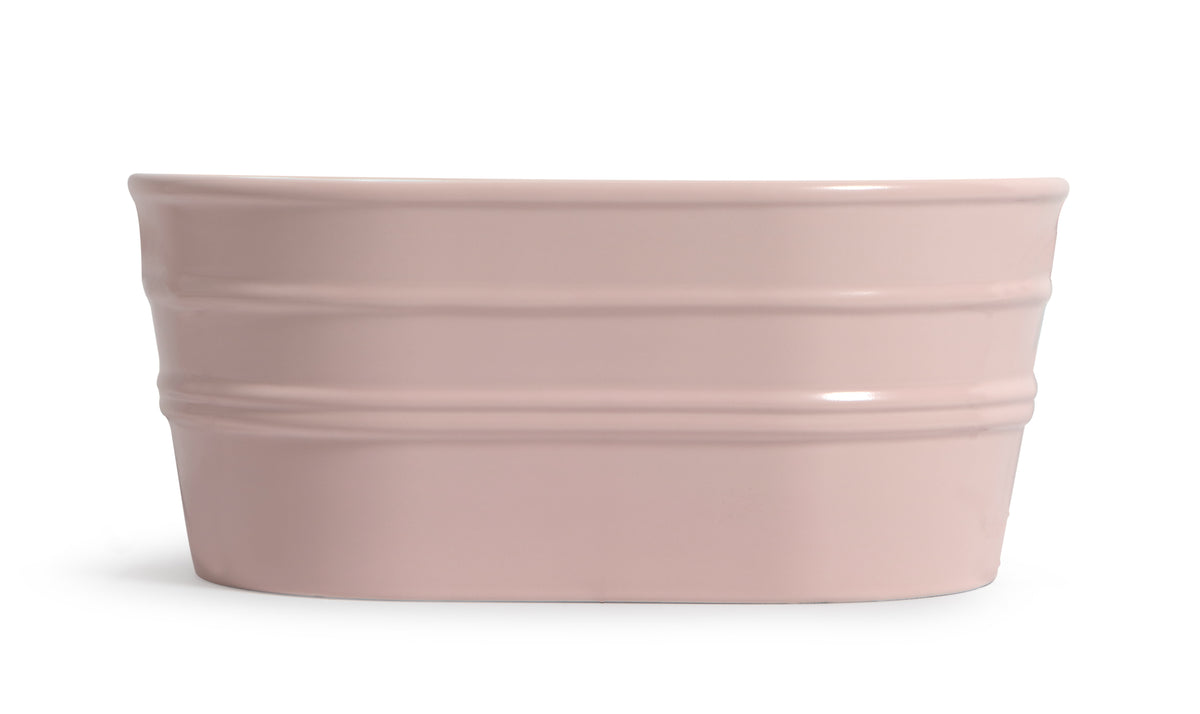 Lavabo Ovale Appoggio/Sospeso cm 60x40 Tinozza
