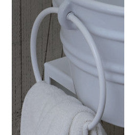 Lavabo Quadrato Appoggio/Sospeso cm 40 Bacile Cubo