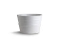 Bacile in ceramica bianca dal design moderno, perfetto per bagno o cucina