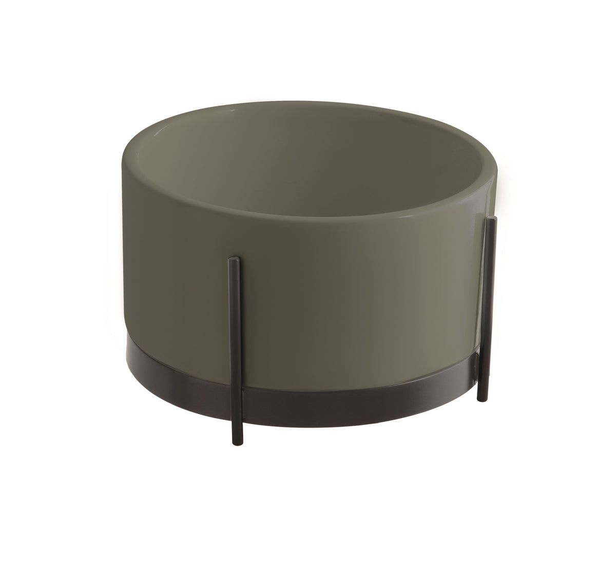 Lavabo Con Struttura Appoggio/Freestanding Ibrido Tondo