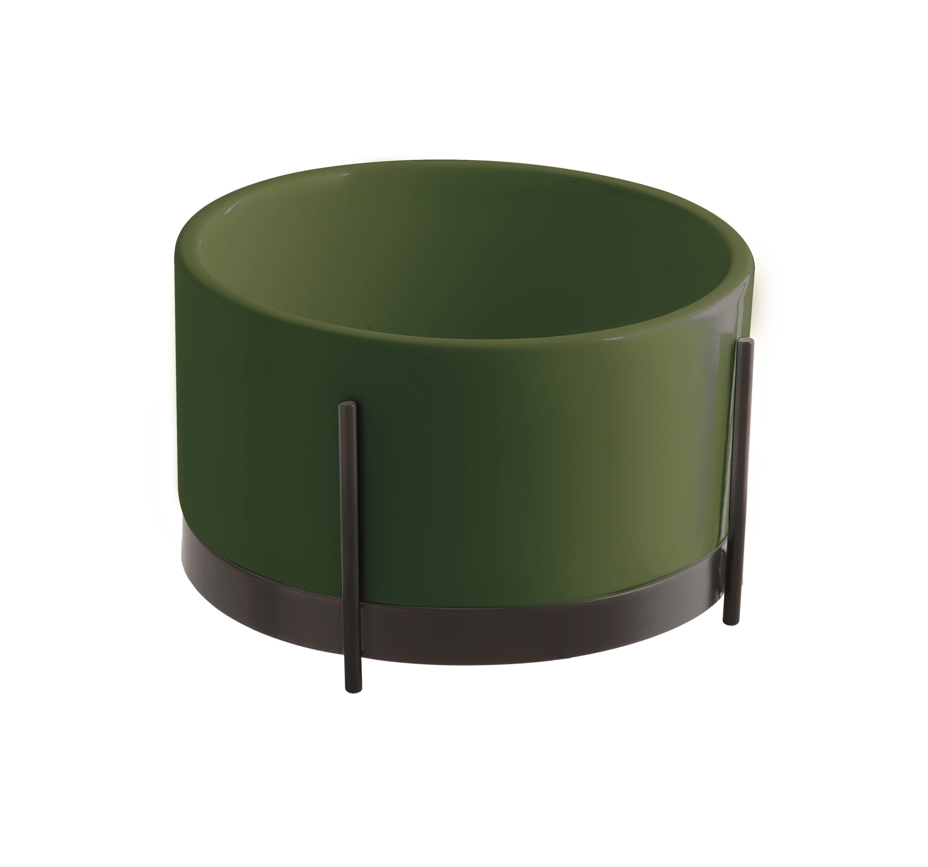 Lavabo Con Struttura Appoggio/Freestanding Ibrido Tondo