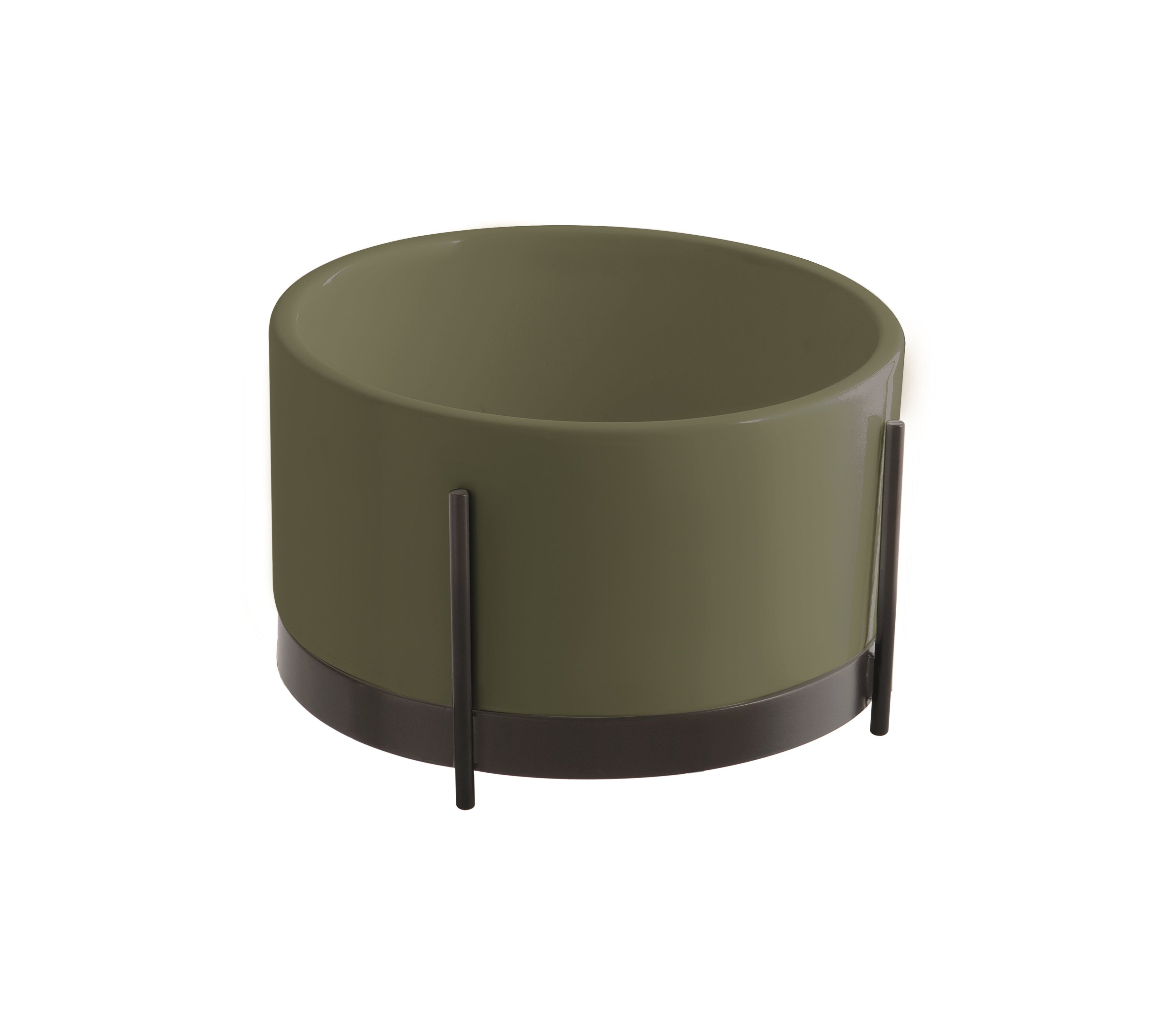 Lavabo Con Struttura Appoggio/Freestanding Ibrido Tondo