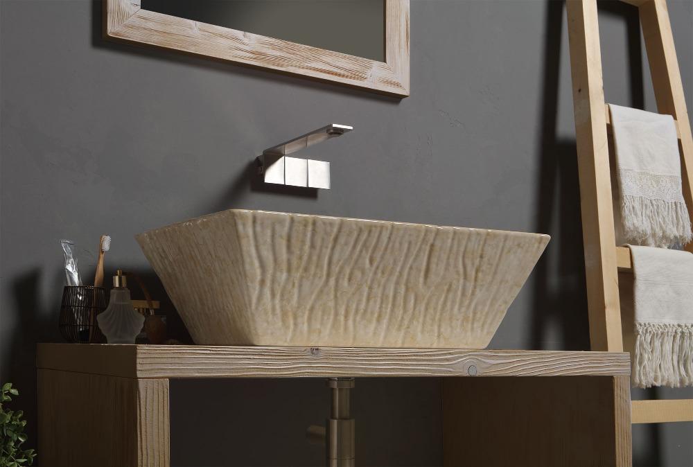 Lavabo Appoggio cm 60x40 Pietra