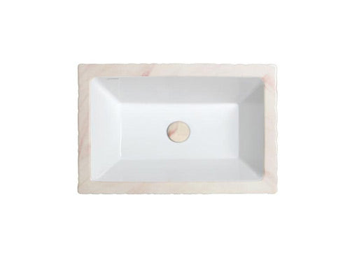 Lavabo Appoggio cm 60x40 Pietra