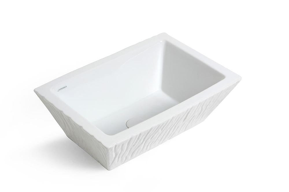 Lavabo Appoggio cm 60x40 Pietra