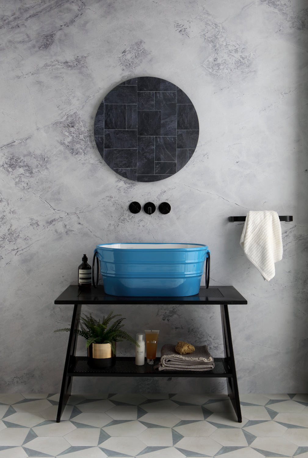 Lavabo Ovale Appoggio/Sospeso cm 60x40 Tinozza