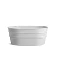 Lavabo Ovale Appoggio/Sospeso cm 60x40 Tinozza